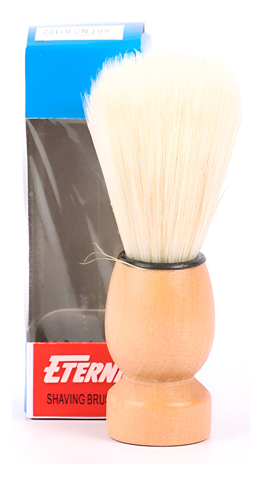 Brocha Cepillo Para Afeitar Afeitarse Barba Madera Caja X6 Madera
